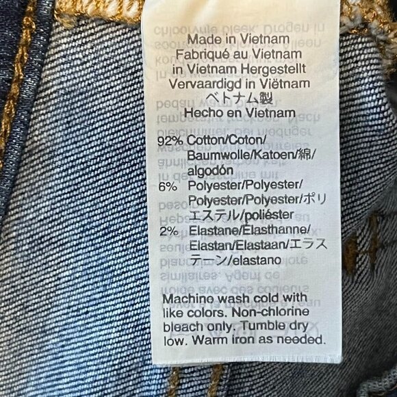 Madewell Skinny Crop Jeans Distressed School Ethical Boho Grunge Staple 28 - Picture 6 of 8